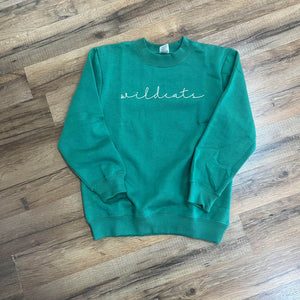 Adult Comfort Colors Script Sweatshirt - Custom