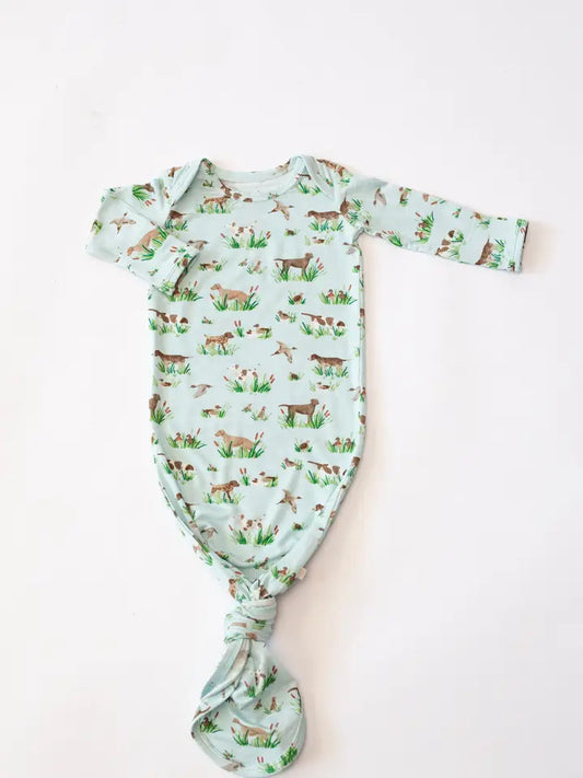 Delta Bird Hunting Dogs- Knotted Gown