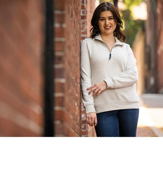 Crosswind Quarter Zip Sweatshirt Women