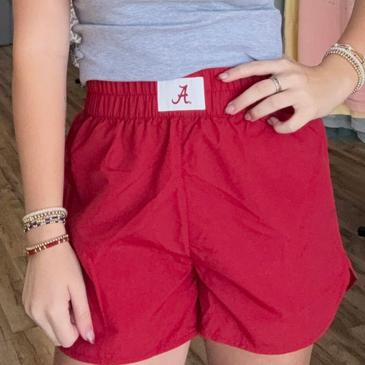 Lulu Mac Shorts Alabama Crimson