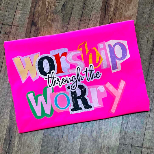 Worship through Pink Short Sleeve