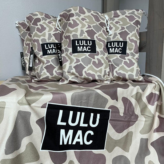 Lulu Mac Light Camo Beach Towel
