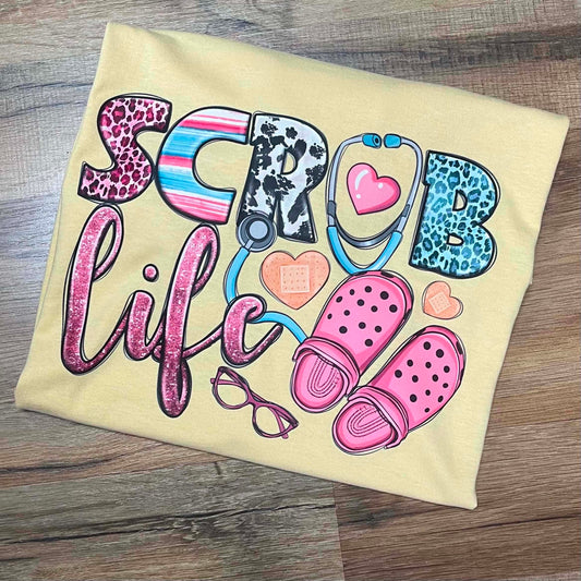 Scrub Life Butter Short Sleeve