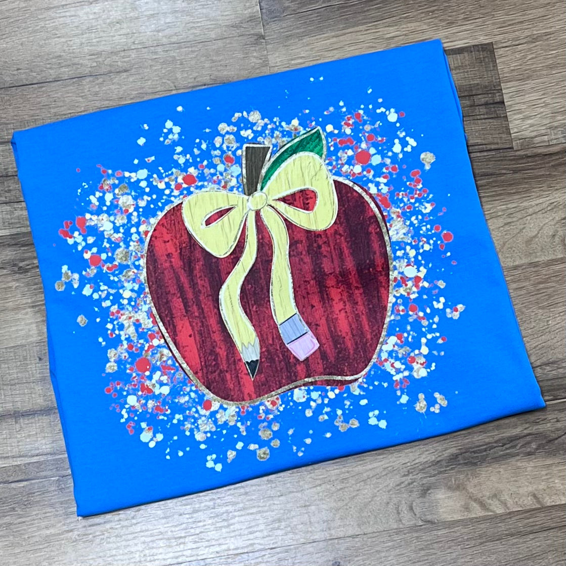 Apple Splatter Short Sleeve