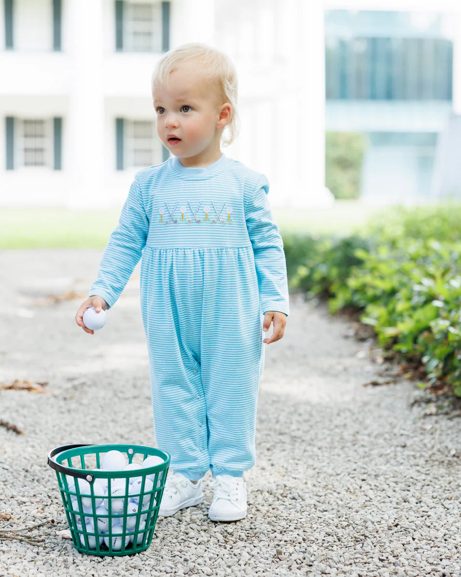 Tee Time Long Romper