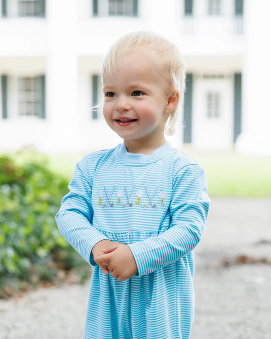 Tee Time Long Romper