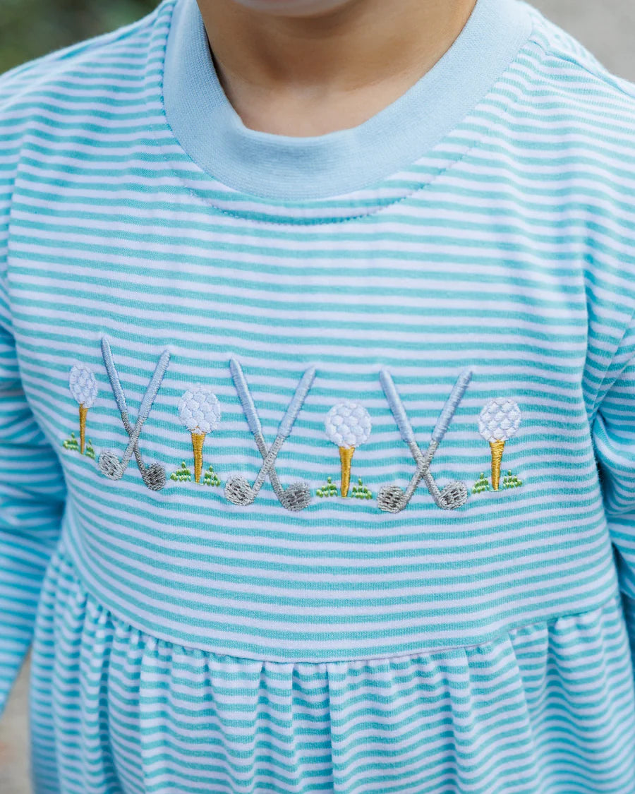 Tee Time Long Romper
