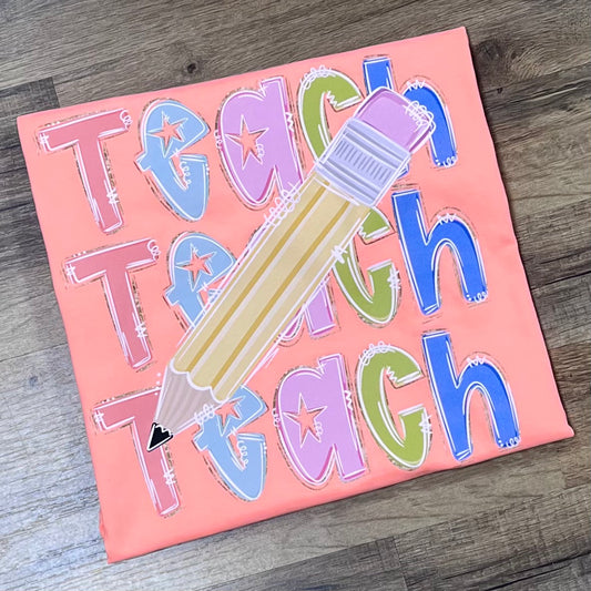 Teach Teach Teach Short Sleeve