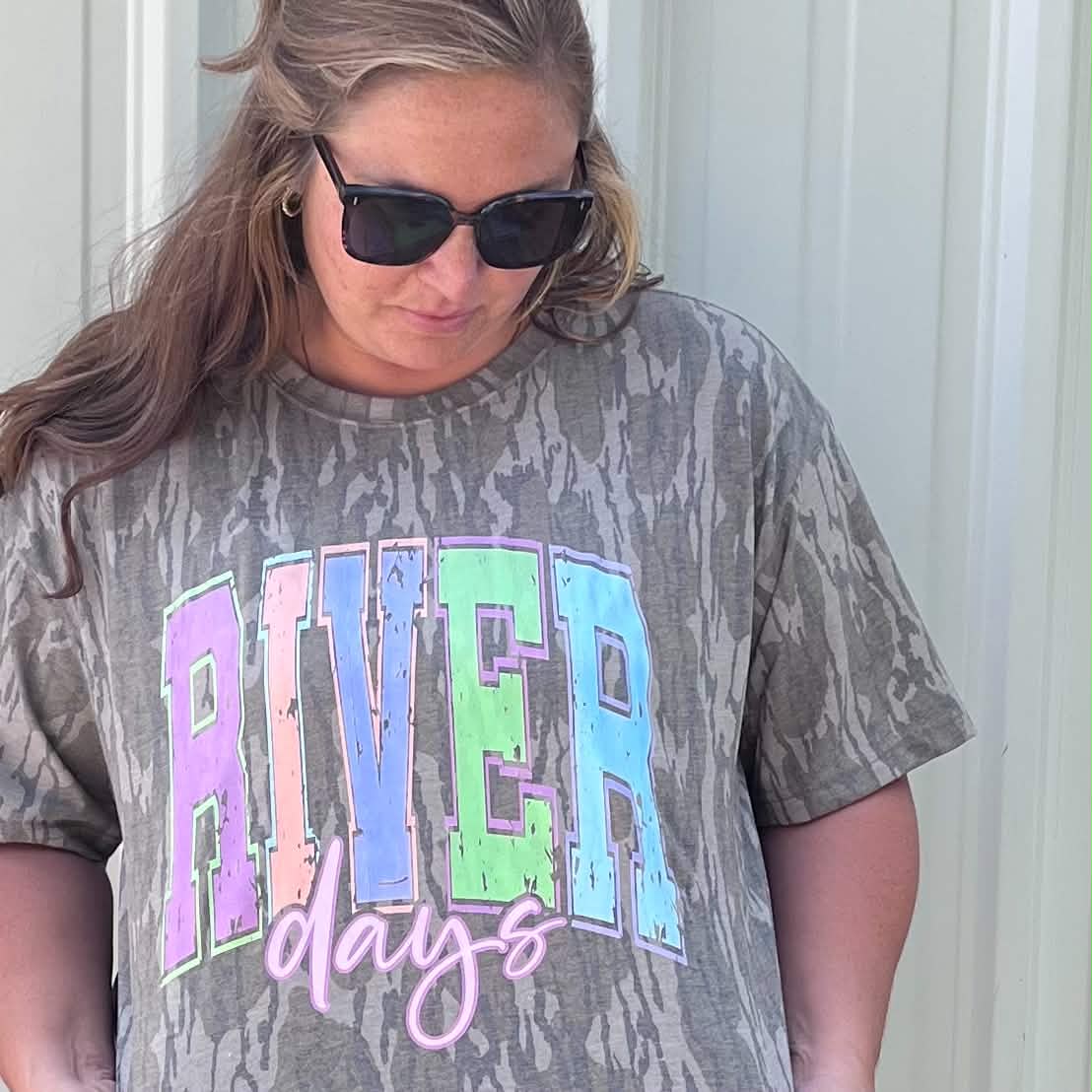 River Days Camo Short Sleeve