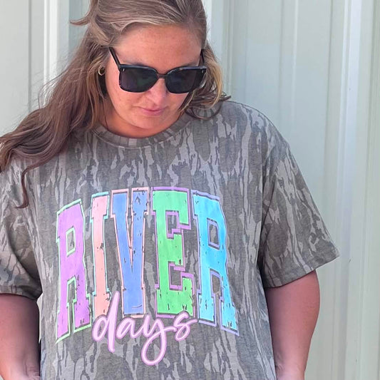 River Days Camo Short Sleeve