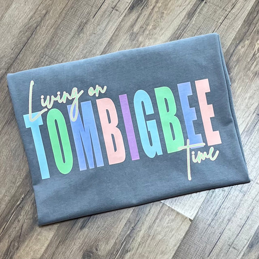 Tombigbee Time Grey Tee or Tank