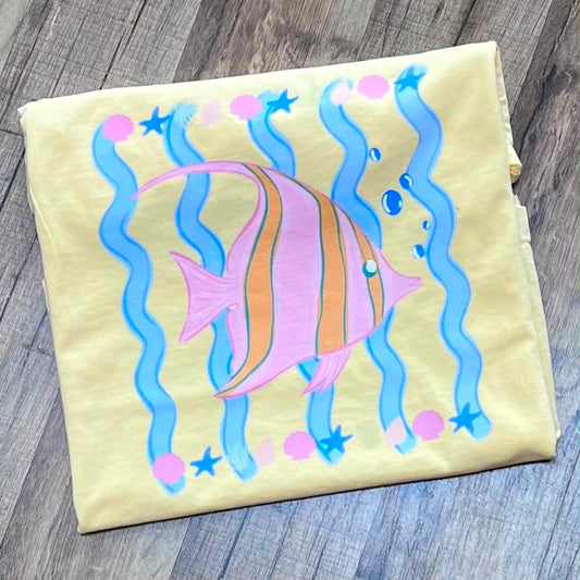 Fish Bubbles Short Sleeve