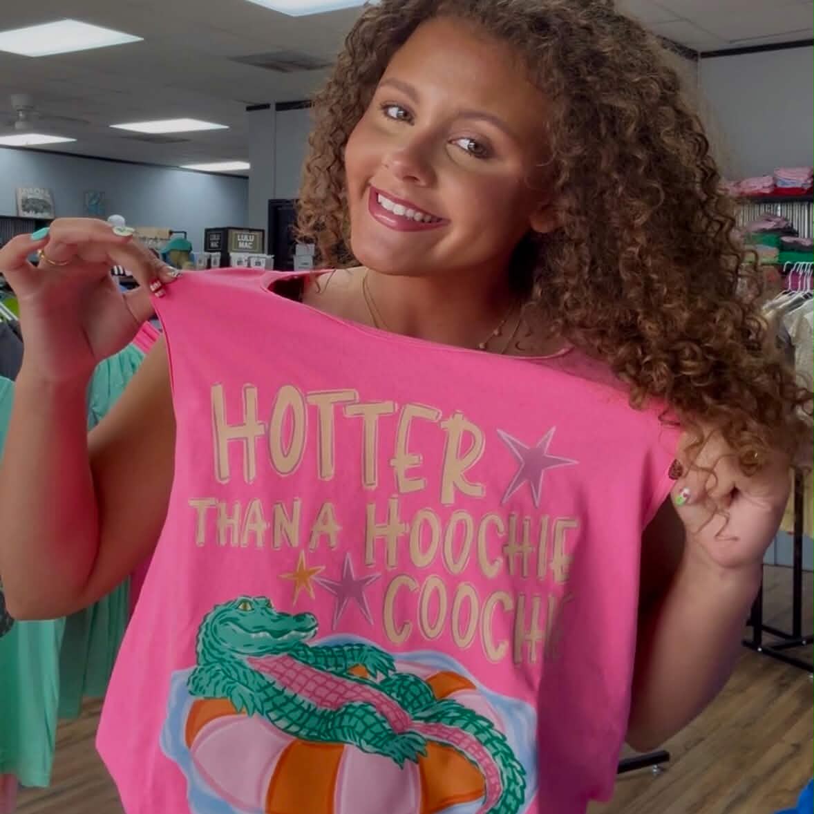 Hoochie Coochie Pink Tee or Tank