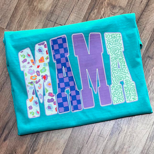 Mama Bright Mix Short Sleeve Island
