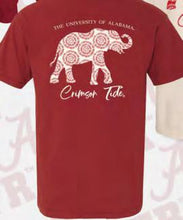 Load image into Gallery viewer, Alabama Circle Pattern Short Sleeve Shirt