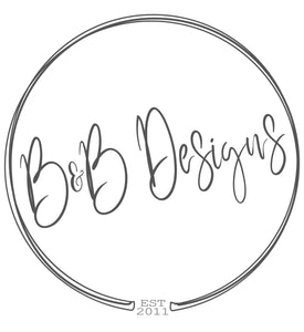 B&B Designs logo