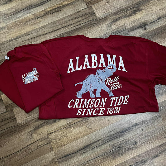 Alabama Bold Text Short Sleeve