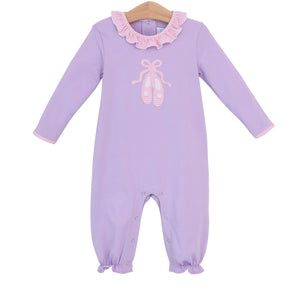 Ballet Shoe Applique Romper