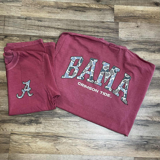 Alabama Camo Short Sleeve