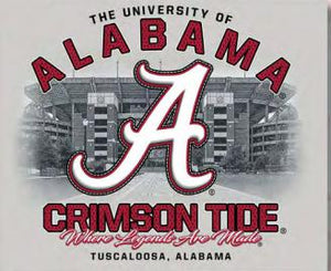 Alabama Stitched A Puff Ink Short Sleeve Shirt