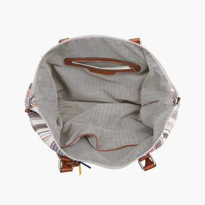 River Printed Duffle/Weekender- Cheetah Rose