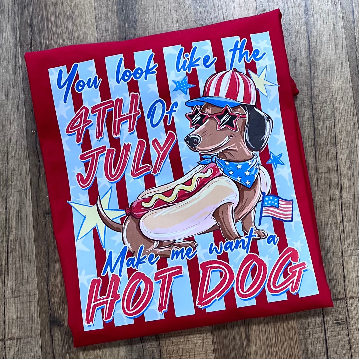 Bad Day Hot Dog Weenie Short Sleeve