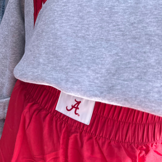 Lulu Mac Shorts Alabama Crimson