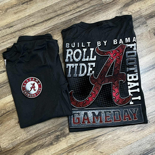 Alabama Diamond Plate Short Sleeve