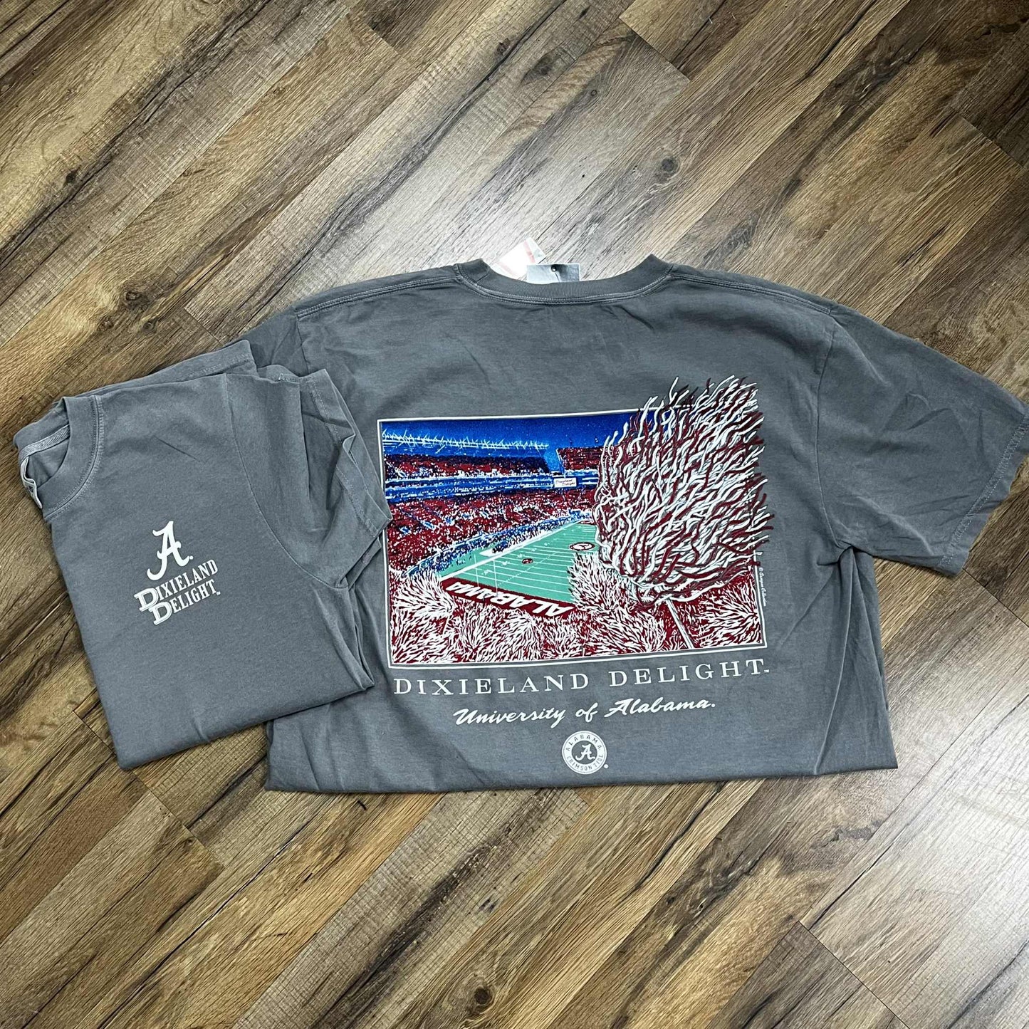 Alabama Dixieland Delight Stadium Short Sleeve