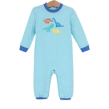 Load image into Gallery viewer, Dinosaur Applique Romper