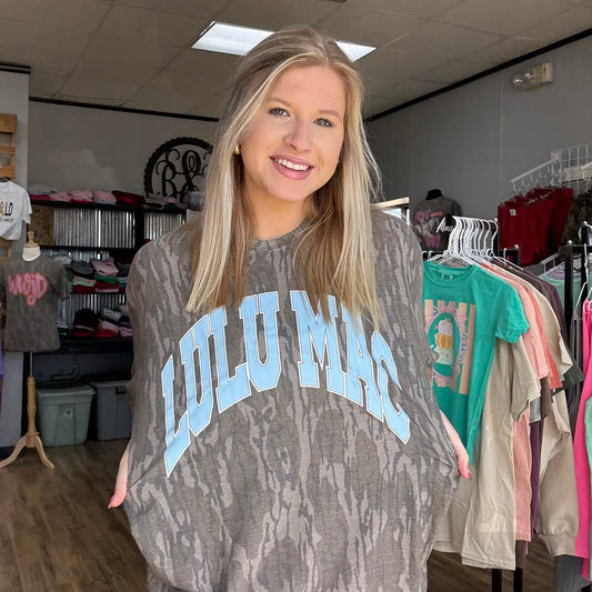 Lulu Mac T-Shirt Bottomland Light Blue