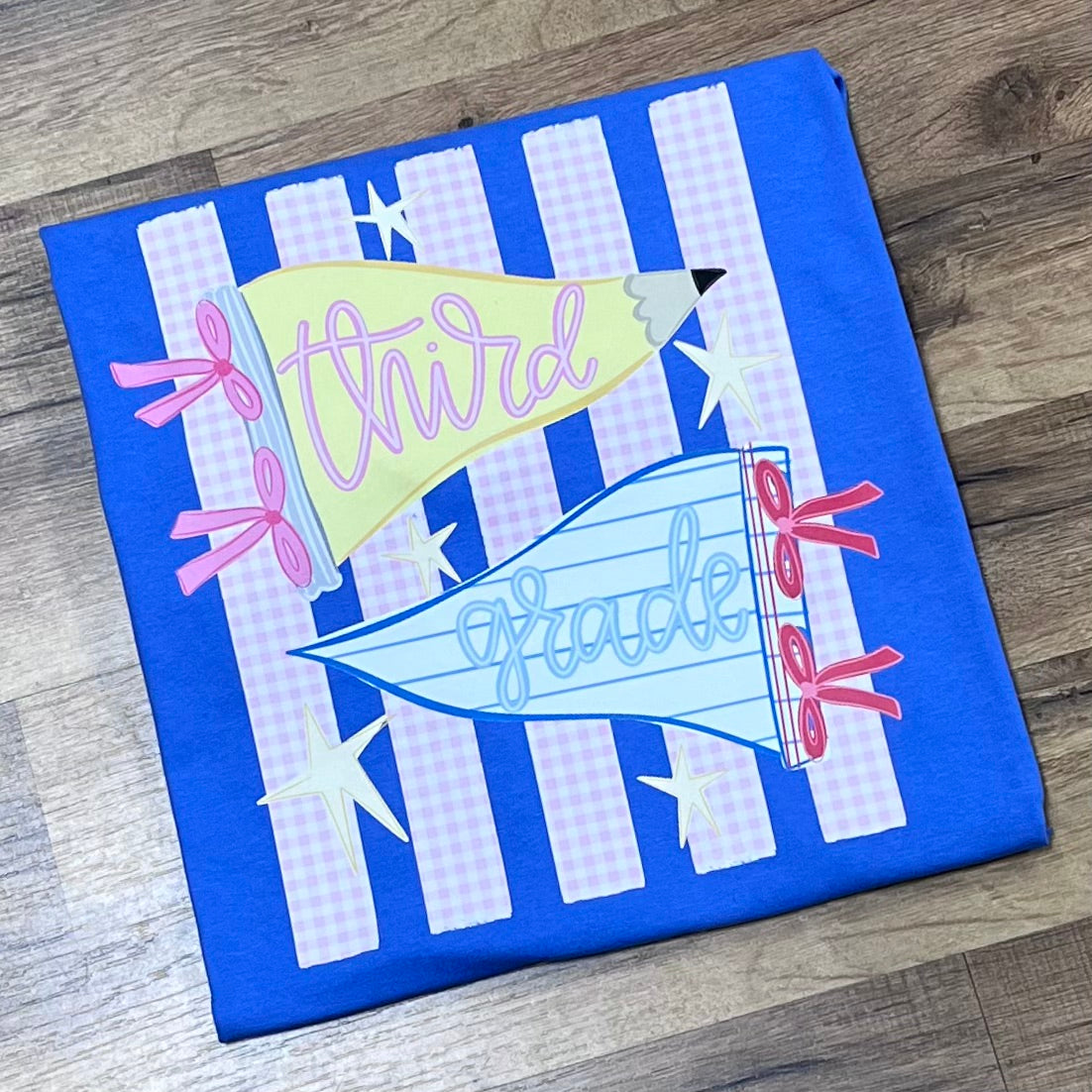 Teacher Pennant Flags Short Sleeve