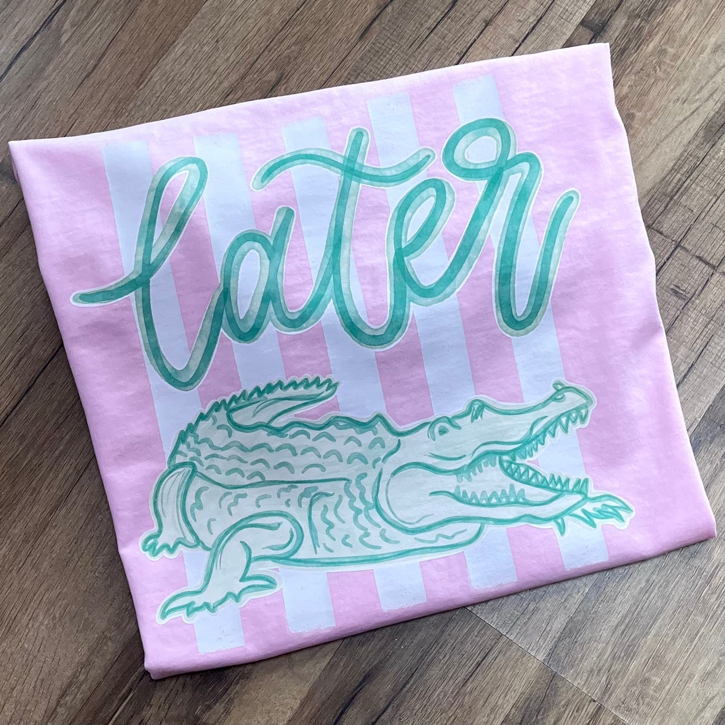 Later Gator & Stripes Short Sleeve