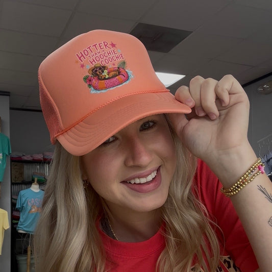 Foam Hat Coral Hoochie Coochie