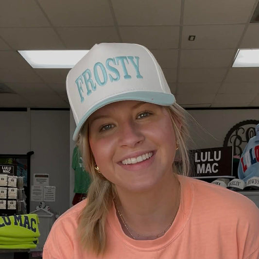 Lulu Mac Hat Frosty Light Blue