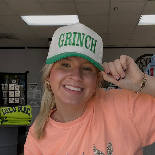 Lulu Mac Hat Grinch Green