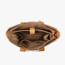 Load image into Gallery viewer, Haley Canvas Tote w/ Contrast Straps
