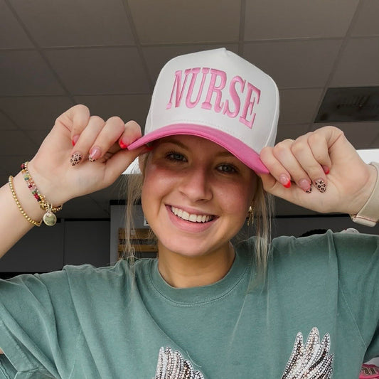Lulu Mac Hat Nurse Pink