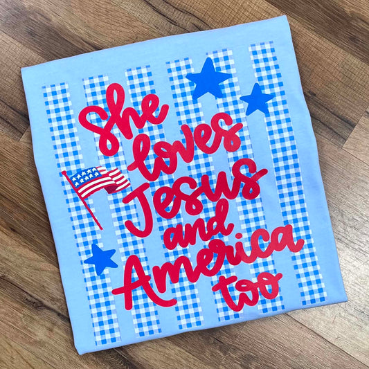 Jesus & America Short Sleeve