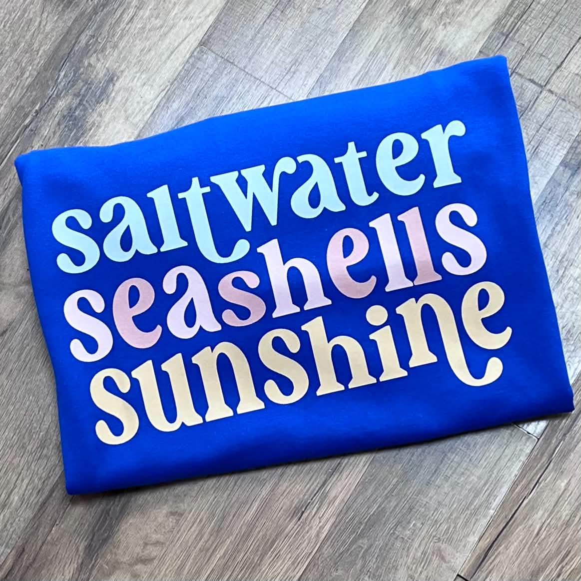 Saltwater Seashells Short Sleeve