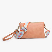 Load image into Gallery viewer, Izzy Crossbody Melon w/ Guitar Strap
