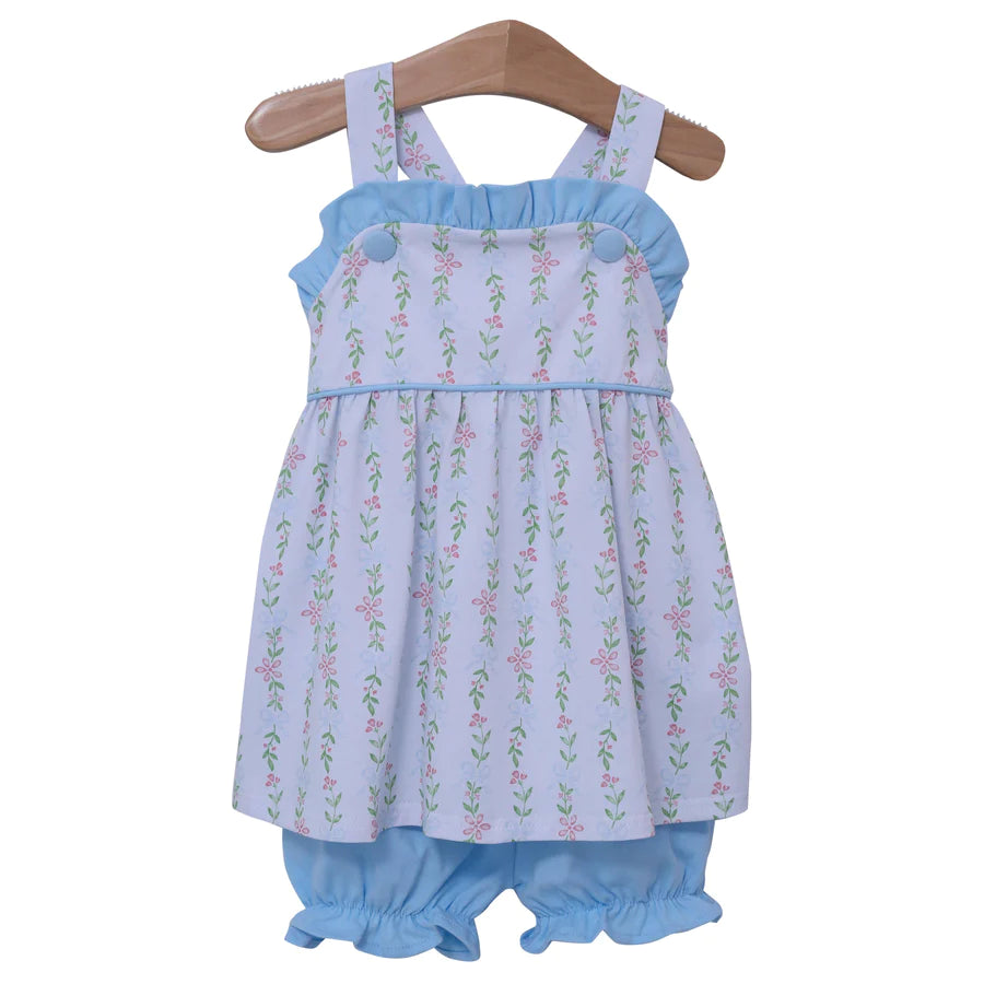 Dainty Floral Bloomer Set Jellybean