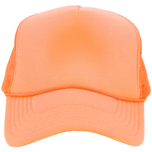 Foam Truck Hat Coral