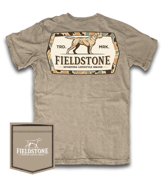 Fieldstone Lab Camo Logo
