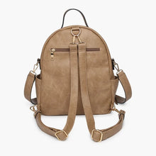 Load image into Gallery viewer, Lillia Convertible Backpack- Taupe