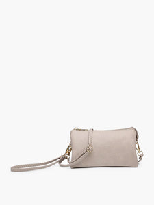 The Riley- Monogrammable 3 Compartment Wristlet/Crossbody