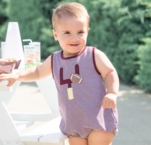 Jellybean Down Set Hut Bubble Maroon
