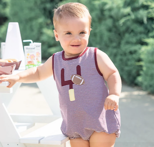 Jellybean Down Set Hut Bubble Maroon