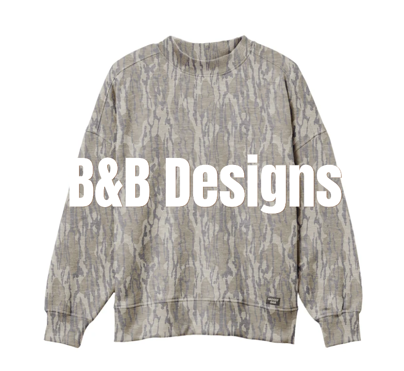 PRE-ORDER Mossy Oak Mockneck Sweatshirt