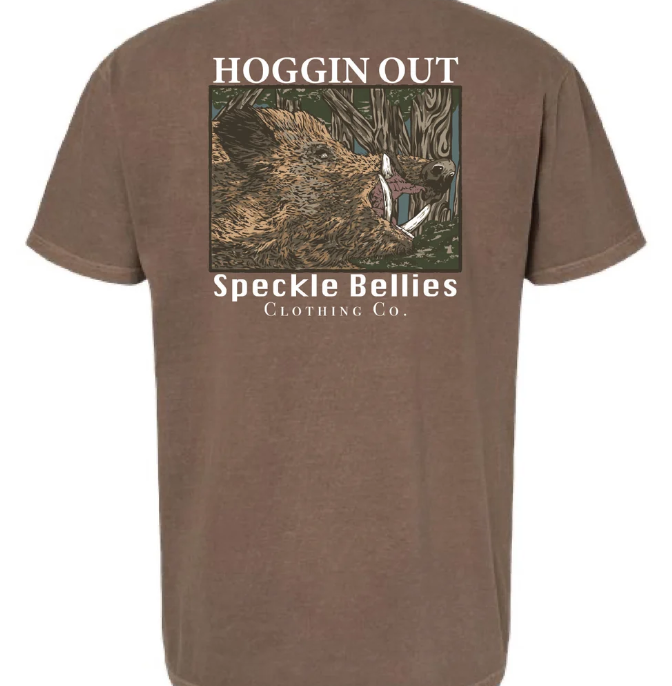 SB Hogging Out PKT Short Sleeve Brown